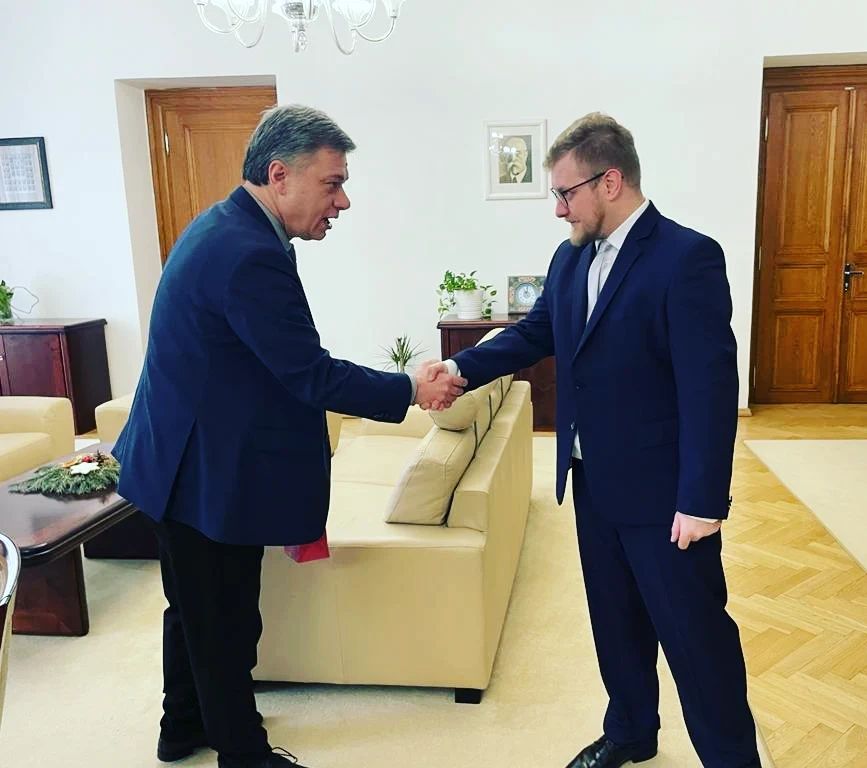 Ministr spravedlnosti Pavel Blažek a Tomáš Paprštein 2
